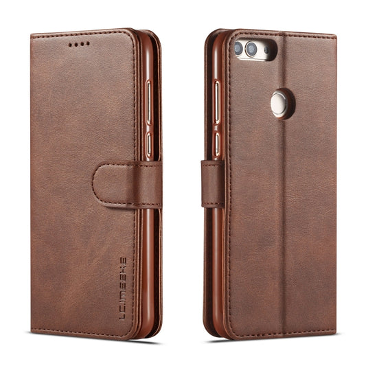 LC.IMEEKE Calf Texture Horizontal Flip Leather Case, with Holder & Card Slots & Wallet, For Huawei P smart /Enjoy 7S, For Huawei P20 Lite / Nova 3e, For Huawei P20 Pro, For Huawei P Smart Plus (2019)