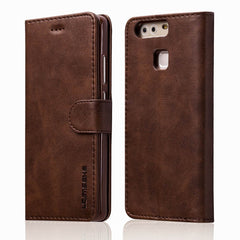 LC.IMEEKE Calf Texture Horizontal Flip Leather Case, with Holder & Card Slots & Wallet, For Huawei Mate 10, For Huawei Mate 10 Pro, For Huawei P Smart (2019), For Huawei P9