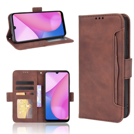 Skin Feel Calf Pattern Horizontal Flip Leather Case with Holder & Card Slots & Photo Frame, For Blackview Oscal C20, For Oukitel WP13 5G, For Honor 50, For Sharp Aquos Sense6