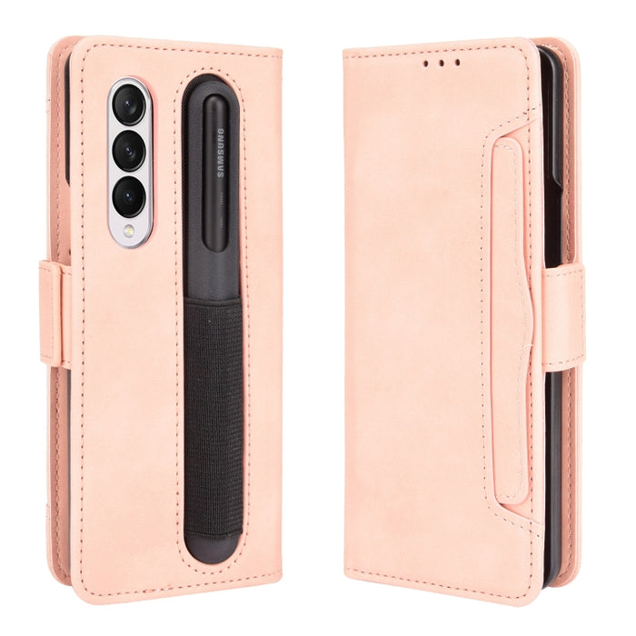 Skin Feel Calf Pattern Horizontal Flip Leather Case with Holder & Card Slots & Photo Frame, For Samsung Galaxy Z Fold3 5G(Pen Slot), For Xiaomi 11T / 11T Pro, For Xiaomi Civi, For ZTE Blade A31