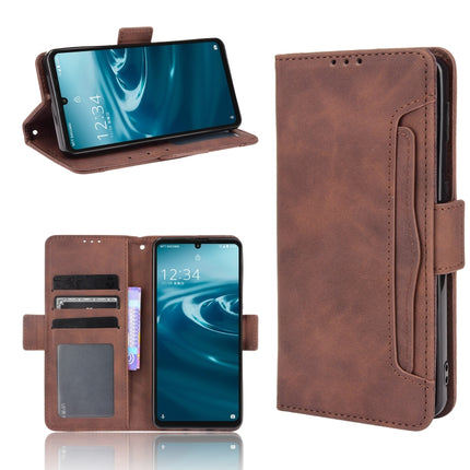 Skin Feel Calf Pattern Horizontal Flip Leather Case with Holder & Card Slots & Photo Frame, For Oukitel WP13 5G, For Honor 50, For Sharp Aquos Sense6, For Sharp Aquos Zero6