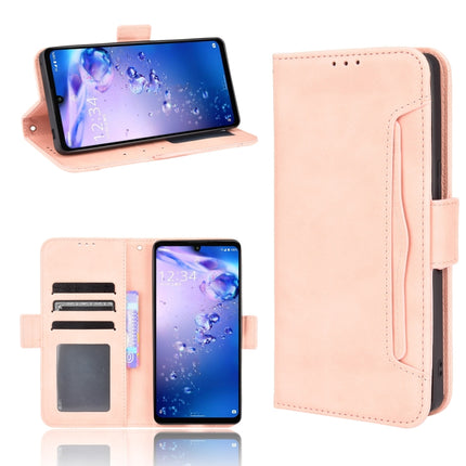Skin Feel Calf Pattern Horizontal Flip Leather Case with Holder & Card Slots & Photo Frame, For Sharp Aquos Zero6, For Umidigi A11 Pro Max