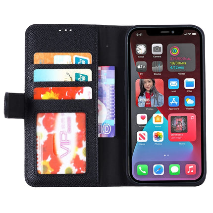 GEBEI - Funda protectora horizontal con tapa de piel de grano superior con soporte, ranuras para tarjetas, billetera y marco para fotos, para iPhone 13, iPhone 13 Pro, iPhone 13 Pro Max
