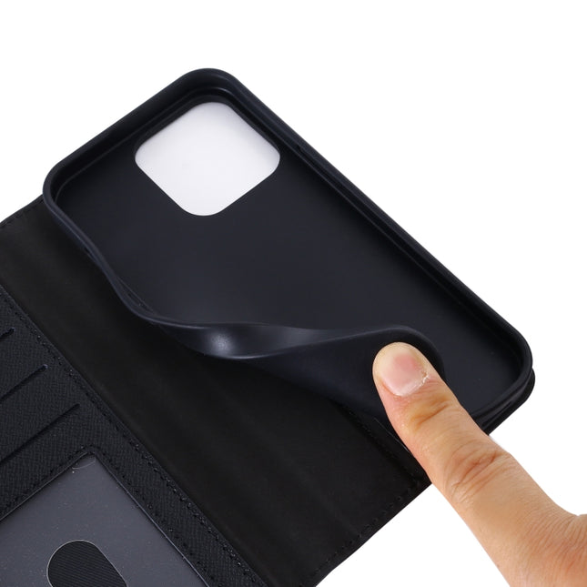 GEBEI - Funda protectora horizontal con tapa de piel de grano superior con soporte, ranuras para tarjetas, billetera y marco para fotos, para iPhone 13, iPhone 13 Pro, iPhone 13 Pro Max