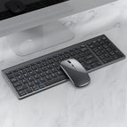 Three-mode Keyboard Mouse Set / Gun Black