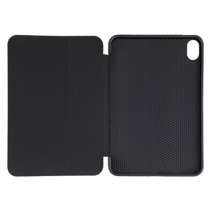 GEBEI Shockproof Horizontal Flip Tablet Leather Case with Three-folding Holder, For iPad mini 2024 / mini 6