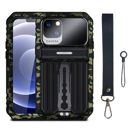 Armor Shockproof Splash-proof Dust-proof Phone Case with Holder