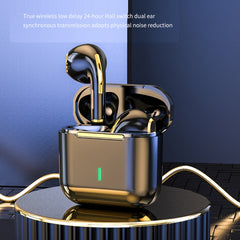 Auriculares estéreo HiFi verdaderamente inalámbricos HXSJ Air-S4 con Bluetooth 5.1 y estuche de carga