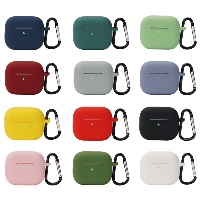 Funda protectora de silicona para auriculares inalámbricos con gancho para AirPods 3