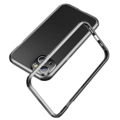 Four Corners Shockproof Metal Frame Phone Case, For iPhone 13 mini, For iPhone 13, For iPhone 13 Pro, For iPhone 13 Pro Max