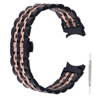 For Samsung Galaxy Watch4 40mm/44mm / Black Rose Gold