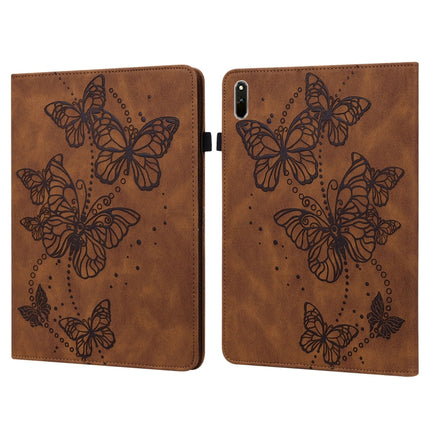 Embossed Butterfly Pattern Horizontal Flip Leather Tablet Case, For Huawei MatePad Pro 10.8 2021 / 2018, For Huawei MatePad 11 2021, For Huawei MediaPad T3 10 9.6 inch, For Huawei MatePad T10S