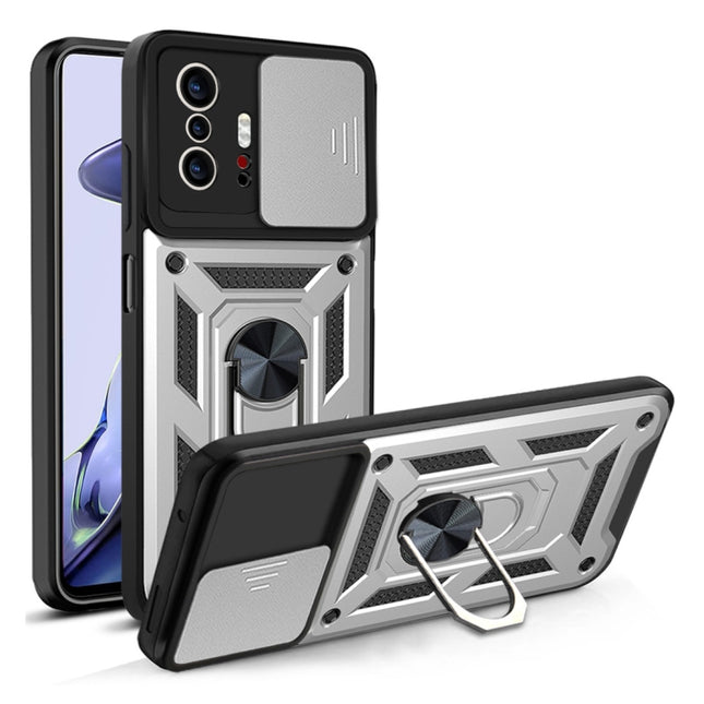 Sliding Camera Cover Design TPU+PC Protective Case, For Xiaomi Mi 11T / 11T Pro