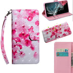 For Samaung Galaxy S22 Ultra 5G / Red Flower