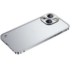 Metal Frame Frosted PC Shockproof Phone Case, For iPhone 13 mini, For iPhone 13, For iPhone 13 Pro, For iPhone 13 Pro Max, For iPhone 12 mini, For iPhone 12