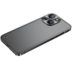 Metal Frame Frosted PC Shockproof Phone Case, For iPhone 13 mini, For iPhone 13, For iPhone 13 Pro, For iPhone 13 Pro Max, For iPhone 12 mini, For iPhone 12, For iPhone 12 Pro, For iPhone 12 Pro Max