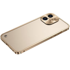 Metal Frame Frosted PC Shockproof Phone Case, For iPhone 13 mini, For iPhone 13, For iPhone 13 Pro, For iPhone 13 Pro Max, For iPhone 12 mini, For iPhone 12, For iPhone 12 Pro, For iPhone 12 Pro Max