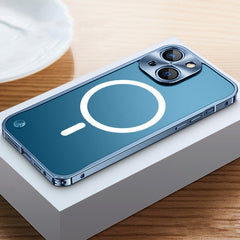 Metallrahmen, mattiertes PC, stoßfestes Magsafe-Case, für iPhone 13 mini, für iPhone 13, für iPhone 13 Pro, für iPhone 13 Pro Max, für iPhone 12 mini, für iPhone 12, für iPhone 12 Pro, für iPhone 12 Pro Max