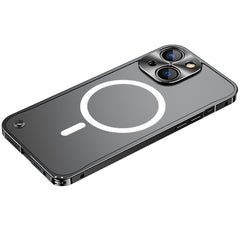 Metallrahmen, mattiertes PC, stoßfestes Magsafe-Case, für iPhone 13 mini, für iPhone 13, für iPhone 13 Pro, für iPhone 13 Pro Max, für iPhone 12 mini, für iPhone 12, für iPhone 12 Pro, für iPhone 12 Pro Max
