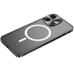 Metallrahmen, mattiertes PC, stoßfestes Magsafe-Case, für iPhone 13 mini, für iPhone 13, für iPhone 13 Pro, für iPhone 13 Pro Max, für iPhone 12 mini, für iPhone 12, für iPhone 12 Pro, für iPhone 12 Pro Max
