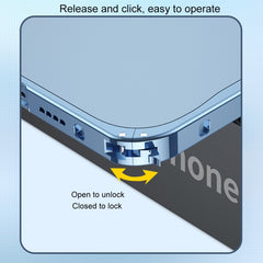 Metal Frame Frosted PC Shockproof Magsafe Case, For iPhone 12 Pro, For iPhone 12 Pro Max