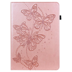Embossed Butterfly Pattern Horizontal Flip Leather Tablet Case, For iPad 9.7 (2018/2017) / Air 2 / Air