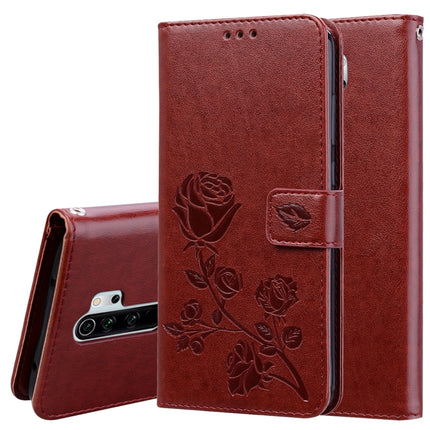 Rose Embossed Horizontal Flip PU Leather Case for Galaxy A10, with Holder & Card Slots & Wallet, For Xiaomi Redmi 8, For Xiaomi Redmi Note 8, For Xiaomi Redmi Note 8 Pro, For Galaxy A10s