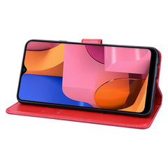 Rose Embossed Horizontal Flip PU Leather Case for Galaxy A10, with Holder & Card Slots & Wallet, For Galaxy A20s