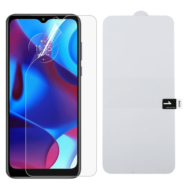 Full Screen Protector Explosion-proof Hydrogel Film, For Motorola G Pure (1 PC), For Nokia C20 Plus (1 PC), For Motorola Moto E20 (1 PC), For vivo Y33s / Y76s / T1x / Y76 5G (1 PC), For vivo Y21 (1 PC), For Xiaomi Black Shark 4S / 4S Pro (1 PC)        ...
