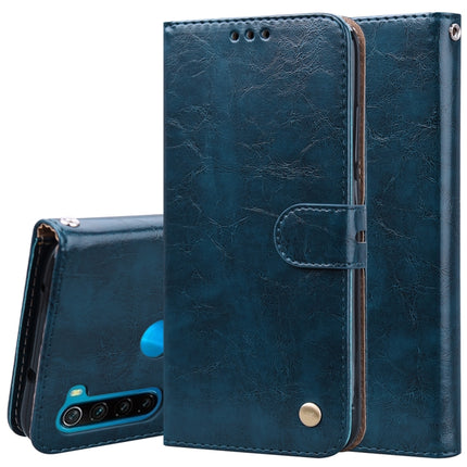 Business Style Oil Wax Texture Horizontal Flip Leather Case, with Holder & Card Slots & Wallet, For Xiaomi Redmi 8, For Xiaomi Redmi 8A, For Xiaomi Redmi Note 8, For Xiaomi Redmi Note 8 Pro, For Galaxy A10s