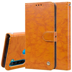 Business Style Oil Wax Texture Horizontal Flip Leather Case, with Holder & Card Slots & Wallet, For Xiaomi Redmi 8, For Xiaomi Redmi 8A, For Xiaomi Redmi Note 8, For Xiaomi Redmi Note 8 Pro, For Galaxy A10s