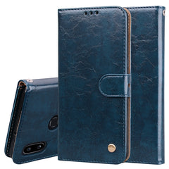 Business Style Oil Wax Texture Horizontal Flip Leather Case, with Holder & Card Slots & Wallet, For Xiaomi Redmi 8, For Xiaomi Redmi 8A, For Xiaomi Redmi Note 8, For Xiaomi Redmi Note 8 Pro, For Galaxy A10s