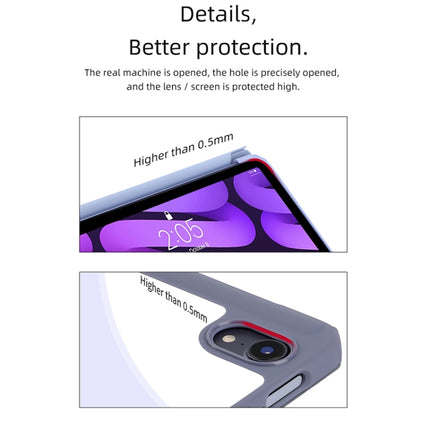 Funda de cuero con tapa horizontal para tableta de la serie Mutural Pinyue con soporte, ranura para lápiz y función de suspensión/activación, para iPad mini 6/mini 2024