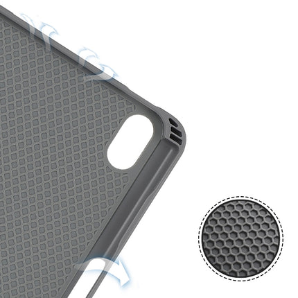 Funda de cuero con tapa horizontal para tableta con textura de patrón de tela de la serie Mutural YASHI, para iPad mini 6 / mini 2024, para iPad mini 6