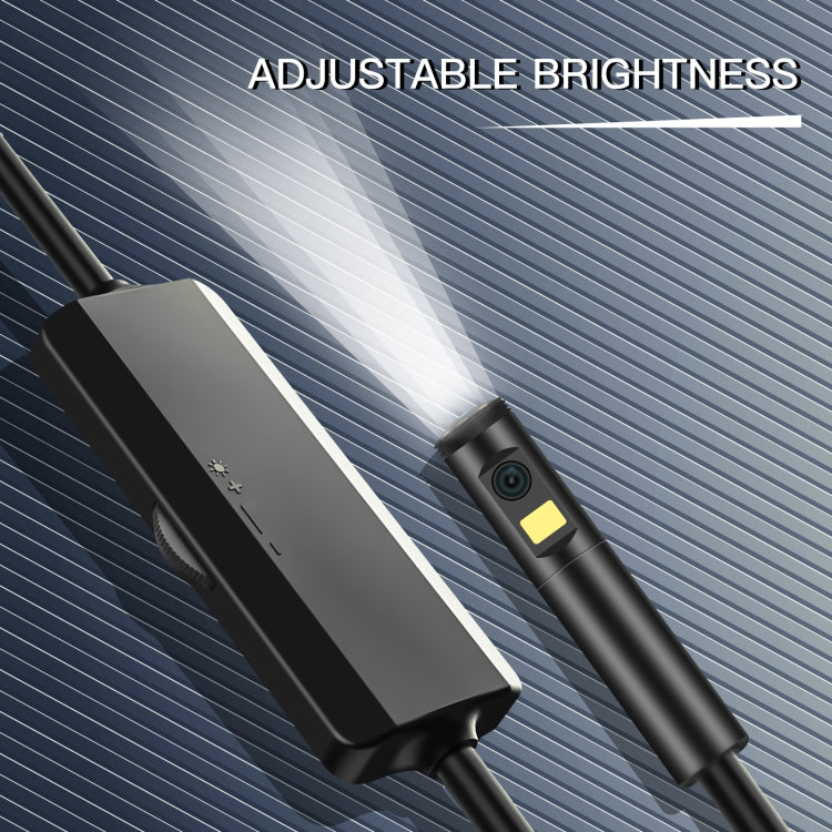 AN100 3 in 1 IP68 Waterproof USB-C / Type-C + Micro USB + USB Dual Cameras Industrial Didital Endoscope with 9 LEDs, Support Android System, Lens Diameter: 8mm, 1m Soft Cable, 2m Soft Cable, 3.5m Soft Cable, 5m Soft Cable, 10m Soft Cable, 1m Hard Cable...