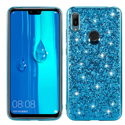 Glittery Powder Shockproof TPU Case, For Huawei Y6 Prime, For Huawei Y6 Pro / Enjoy 9e, For Galaxy A10S, For Galaxy A20S