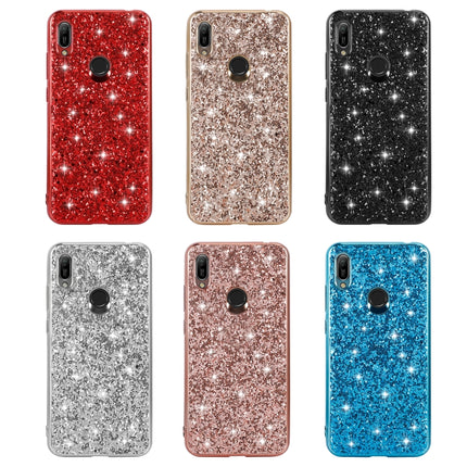 Glittery Powder Shockproof TPU Case, For Huawei Y6 Prime, For Huawei Y6 Pro / Enjoy 9e, For Galaxy A10S, For Galaxy A20S