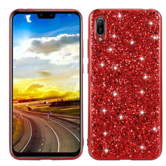 Glittery Powder Shockproof TPU Case, For Huawei Y6 Pro / Enjoy 9e, For Galaxy A10S, For Galaxy A20S