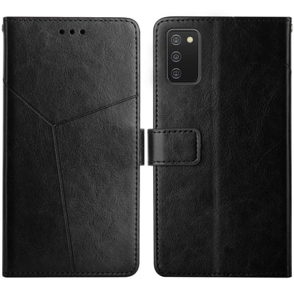 Y Stitching Horizontal Flip Leather Case with Holder & Card Slots & Wallet & Photo Frame, For Samsung Galaxy A03s 166mm, For Samsung Galaxy A10s, For Samsung Galaxy A12, For Samsung Galaxy A20 / A30