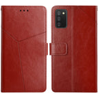 For Samsung Galaxy A03s 166mm / Brown