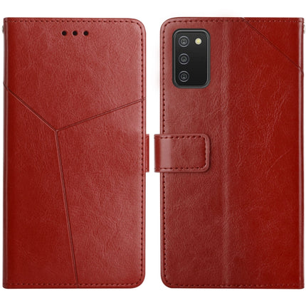 Y Stitching Horizontal Flip Leather Case with Holder & Card Slots & Wallet & Photo Frame, For Samsung Galaxy A03s 166mm, For Samsung Galaxy A10s, For Samsung Galaxy A12, For Samsung Galaxy A20 / A30