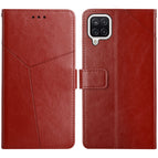 For Samsung Galaxy A12 / Brown