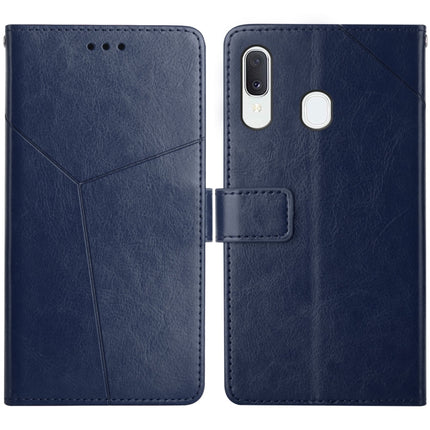 Y Stitching Horizontal Flip Leather Case with Holder & Card Slots & Wallet & Photo Frame, For Samsung Galaxy A03s 166mm, For Samsung Galaxy A10s, For Samsung Galaxy A12, For Samsung Galaxy A20 / A30