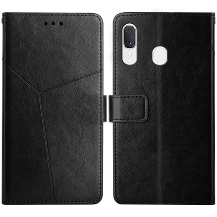 Y Stitching Horizontal Flip Leather Case with Holder & Card Slots & Wallet & Photo Frame, For Samsung Galaxy A03s 166mm, For Samsung Galaxy A10s, For Samsung Galaxy A12, For Samsung Galaxy A20 / A30