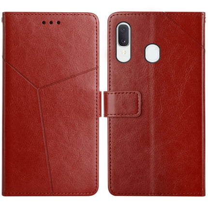 Y Stitching Horizontal Flip Leather Case with Holder & Card Slots & Wallet & Photo Frame, For Samsung Galaxy A03s 166mm, For Samsung Galaxy A10s, For Samsung Galaxy A12, For Samsung Galaxy A20 / A30