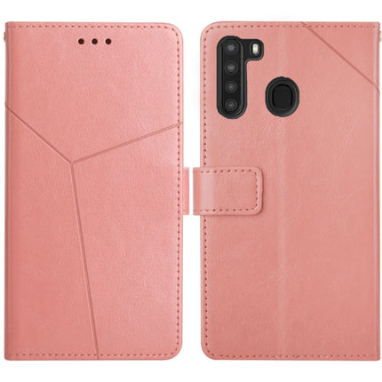 Y Stitching Horizontal Flip Leather Case with Holder & Card Slots & Wallet & Photo Frame, For Samsung Galaxy A20e, For Samsung Galaxy A20s, For Samsung Galaxy A21, For Samsung Galaxy A21s EU Version
