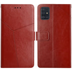 For Samsung Galaxy A71 / Brown