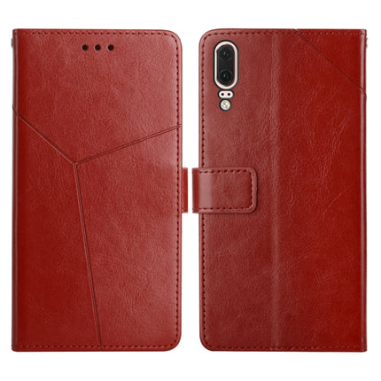 Y Stitching Horizontal Flip Leather Phone Case with Holder & Card Slots & Wallet & Photo Frame, For Honor 9X Lite, For Honor Y8s, For Huawei P Smart 2020, For Huawei P20, For Huawei P20 Lite