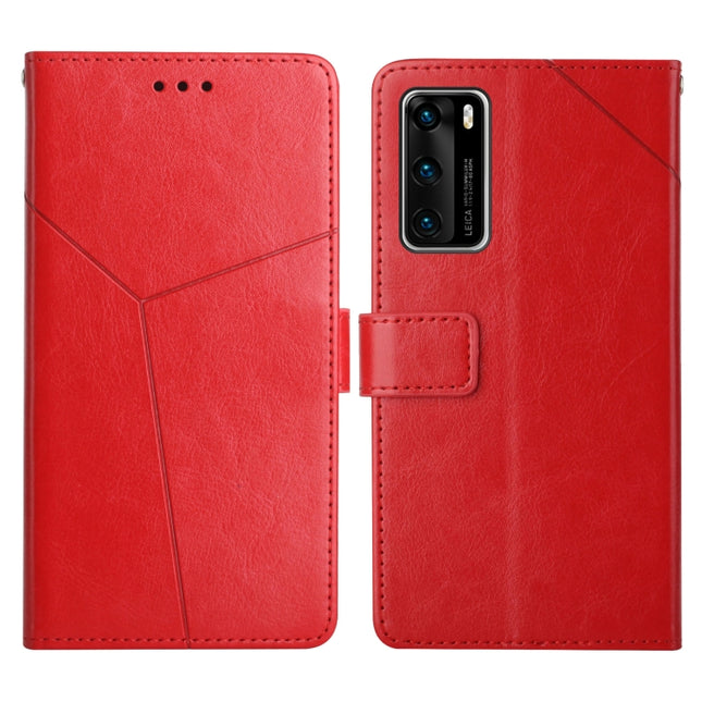 Y Stitching Horizontal Flip Leather Phone Case with Holder & Card Slots & Wallet & Photo Frame, For Huawei P40, For Huawei P40 Lite, For Huawei P40 Lite 5G, For Huawei P40 Pro
