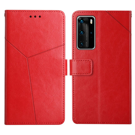 Y Stitching Horizontal Flip Leather Phone Case with Holder & Card Slots & Wallet & Photo Frame, For Huawei P40, For Huawei P40 Lite, For Huawei P40 Lite 5G, For Huawei P40 Pro
